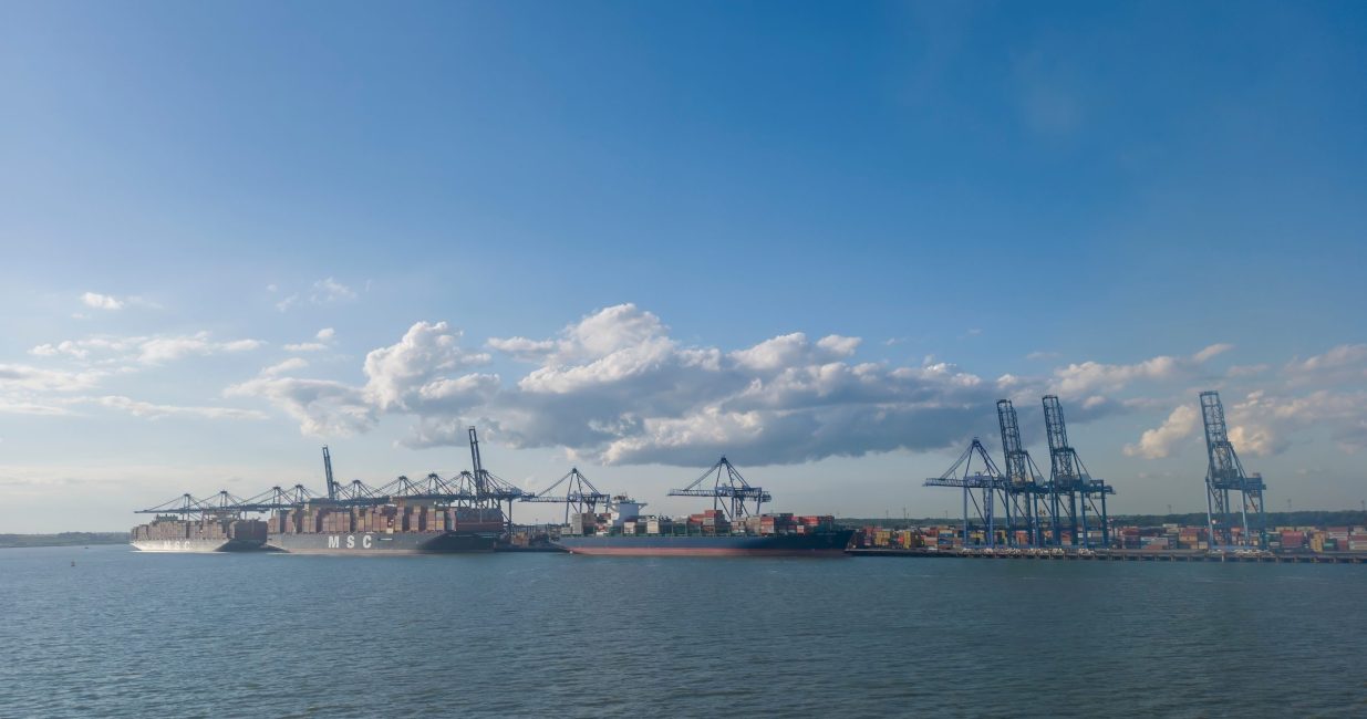 Felixstowe,,Suffolk,,Uk,-,17th,June,2024:,The,Port,Of